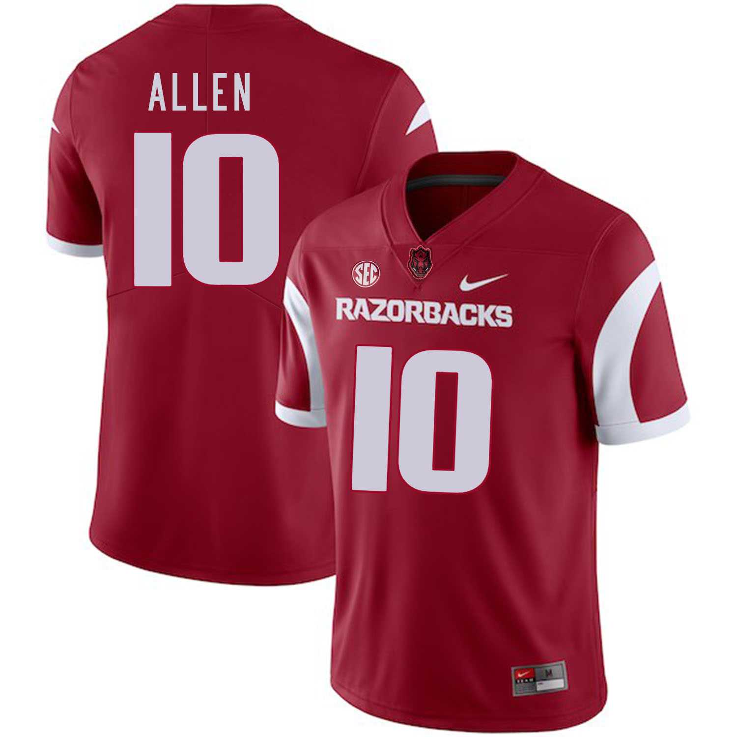 Arkansas Razorbacks 10 Brandon Allen Red College Football Jersey Dzhi,We sell and wholesale Arkansas Razorbacks 10 Brandon Allen Red College Football Jersey Dzhi on line form chian!